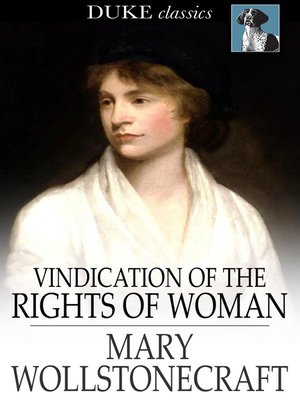 a vindication of the rights of women published